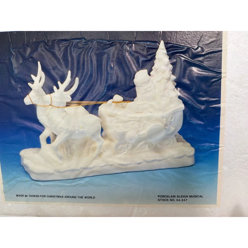 Christmas Around The World vintage porcelain